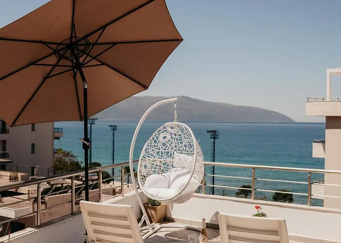 Διαμέρισμα Rrapi Seaview Penthouse - By Eka Luxury Vlorë